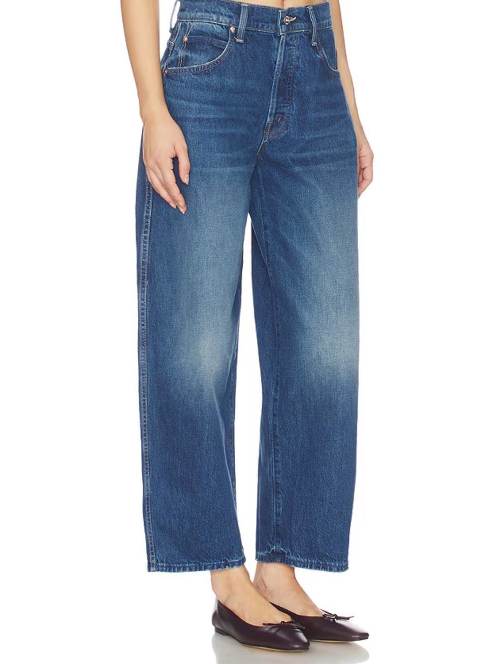 Mother The Delinquent Button Ankle in Run With It, size 26, NWT - Picture 3 of 12